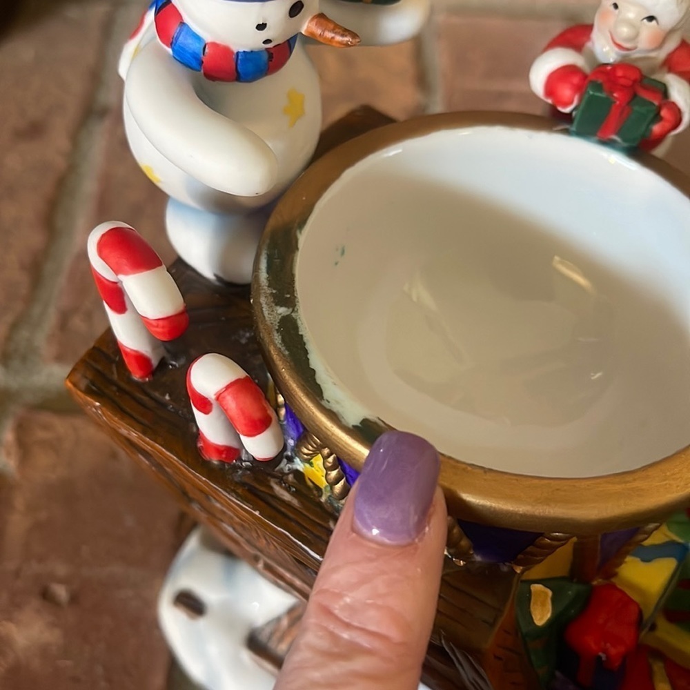 PartyLite Holiday Sleigh Aroma Melts Warmer - Picture 8 of 9